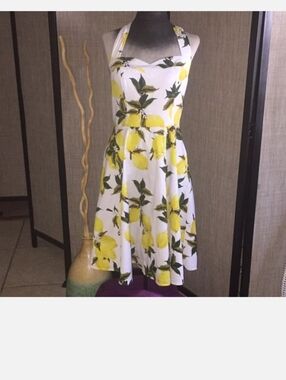 Topdress lemon sundress